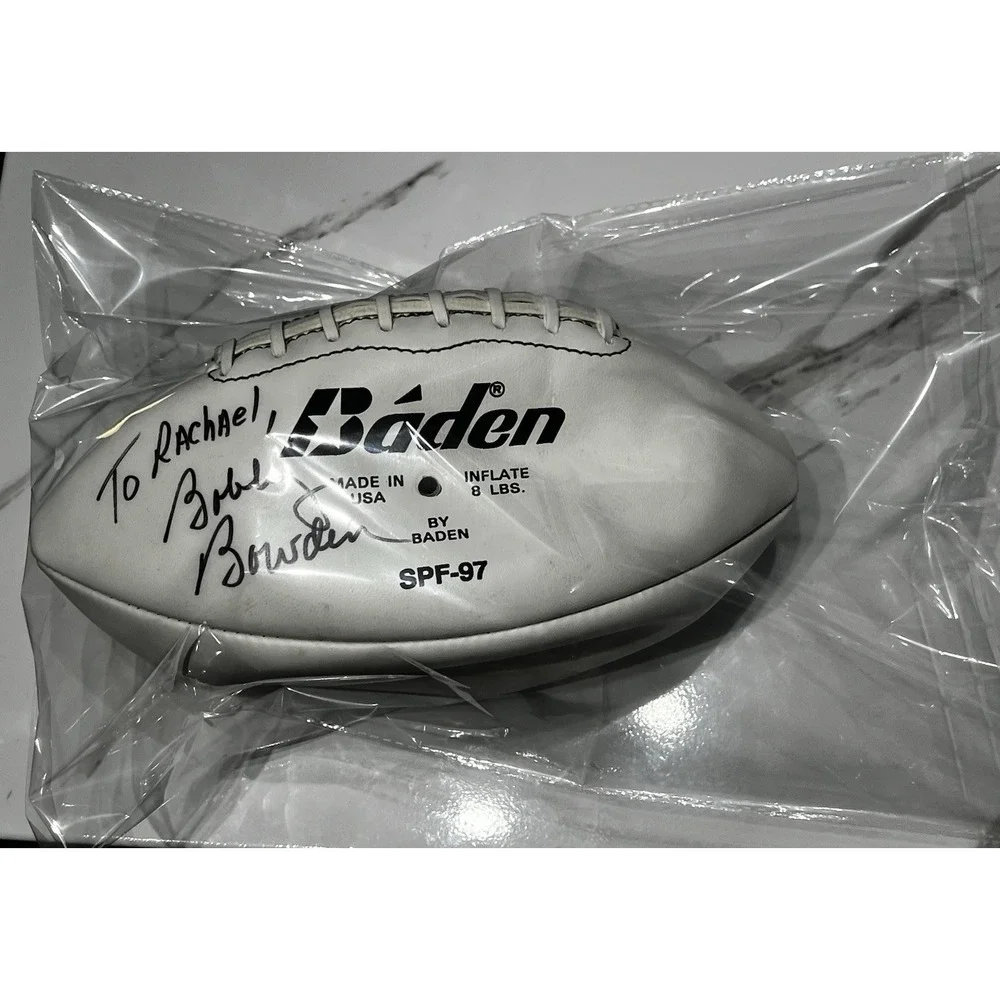 Vintage Bobby Bowden Signed Football Autographed Baden Pepsi Promo NCAA